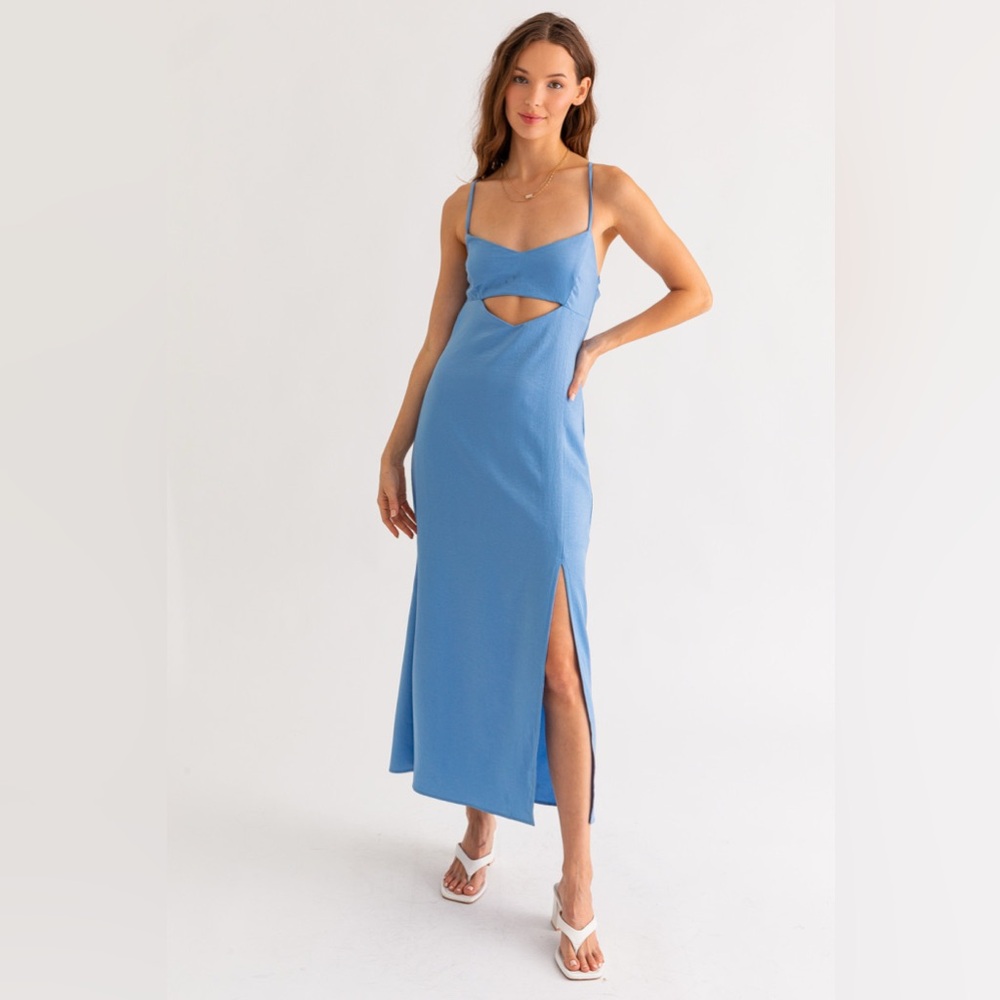 Satin Maxi Dress